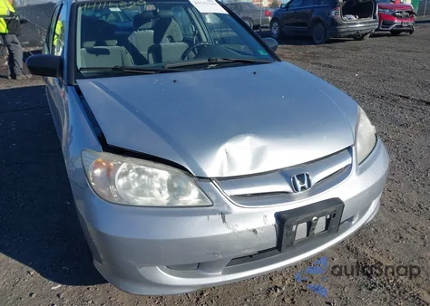 2005 Honda Civic Vp from USA, damaged, VIN 2HGES16465H524354